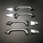8 tk ABS-kroomitud uksek&auml;epideme kate Mercedes Benz C E R ML klassile W251 07-16 W203 00-07 W164 ML350 ML450 ML500 06-11 W211