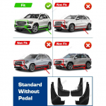 For Mercedes Benz GLE W167 V167   2024 2025 Fender Mudflaps Splash Guards Mudguards Mud Flaps car Accessories Basic Without Pedal