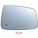 Car mirror For Dodge RAM RAM 2009-2018 lens Reverse lens rearview mirror mirror surface heating glass OE:68050299AA / 68050298AA left