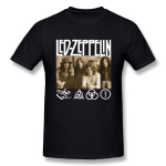 Led Zeppelin Legends Union Jack T-s&auml;rk - Tumesinine S mitmev&auml;rviline