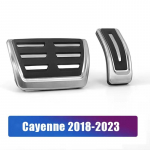 Porsche Macan 2014 jaoks Cayenne 2018 jaoks   Gaasipedaali Kate Gaasik&uuml;tuse Piduri Libisemisvastane Padi Autotarvikud For Cayenne 2pcs