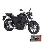 1:12 Honda CB400F t&auml;navamootorratta mudelm&auml;nguasi sulamist valatud simulatsioonimudelid mootorrattakollektsioon kaunistus poiste m&auml;nguasjad kingitused black