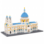 LULUFUN Mikroplokkide ehitus 3D T&auml;iskasvanute Sisekujundus Aja Tapja Populaarne Hobi M&auml;nguasi, Pusle,loss, Kingitus, Kokkupanek, Tapja, (St. Pauluse katedraal)