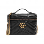Gucci GG Marmont Mini &uuml;lemise k&auml;epidemega kott Nero Naiste &otilde;lakotid Must 699515-DTDHT-1000 Basic Set (Bag+Dust Bag)
