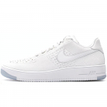 Nike Air Force 1 Low Flyknit Triple White Naiste 820256-101 38