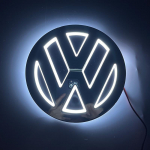 VOLKSWAGEN VW jaoks 1 tk 5D tagumine valgustatud embleem Volkswageni seeria mudelitele, 11 cm (LED K&uuml;lma Valgusega Helendav Tagumine Logo Valgus) 11cm valge