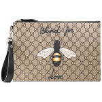 Gucci Mesiprint Logo Eemaldatava randmepaelaga L&otilde;uend ja Nahk Keskmine sidur Meeste sidur Eebenipuu Must 473904-9CD1N-8666 Basic Set (Bag+Dust Bag)