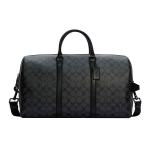 Coach Venturer 43 Klassikaline Monogramm Suure Mahutavusega T&otilde;mblukuga K&auml;e- ja &Otilde;lakott Crossbody &Uuml;likerge Unisex kotid Must C5305-QBMI5 Black