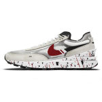 Nike Waffle One libisemiskindlad ja hingavad madalad vabaajajalatsid Meeste hall punane must DA7995-100(Team56-) 44