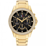 Tommy Hilfiger Haven Must Kuld Roostevaba teras Naiste Kvartsikell 1782676 must