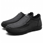 Nahast Meeste Vabaajajalatsid Zapatos Br&auml;ndi Meeste Mokassiinid Hingavad Slip-on S&otilde;idujalatsid Suurused 39-48 Dropshipping 48 hall v&auml;rv