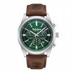 Timberland Bernardston Series Kell Kvartsliikumine Nahkrihm Sinine sihver Meeste kellad TDWGF0041204 Green (TDWGF0041206)