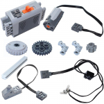 Mootorikollektsioon 8293 PF Miniatuursed Power Functions Tehnilised Osad Ehitusklotsid Sobiv MINU ENDA LOOMING K&otilde;rgtehnoloogiline DO-IT-YOURSELF Klotsid Mootor Aku