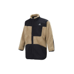 adidas S&auml;ilita puuvillane jakk karvase kraega meestele &Uuml;ler&otilde;ivad Mitmev&auml;rviline H40910 M beige