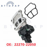22270-22050 Toyota Corolla Chevrolet Prizm 1998-2002 jaoks T&uuml;hik&auml;igul &otilde;hu reguleerklapp 136800-1581 22270-0D030 2227022050 222700D030