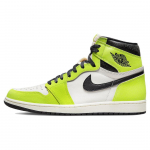 Air Jordan 1 Retro High OG Visionaire Unisex Tossud Roheline Volt Must 555088-702 43