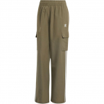 Adidas Originals Adicolor Cargo P&uuml;ksid Logo Tikandiga Vintage L&otilde;tv Lai Jalg Kootud Spordip&uuml;ksid Naiste P&uuml;ksid Roheline IX5964 M