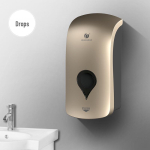 Creative Point 1000ml Seinale Paigaldatav K&auml;te Desinfitseerimisvahendi ja Seebidosaator, Ei Vaja Puurimist gray