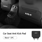 Nahast Laste Jalal&ouml;&ouml;gi Kaitse Auto Tagaistme Kaitsja Istme Muda Auto Matt Kia K3 K4 Ceed Sportage Cerato Seltos Soul Rio Picanto jaoks