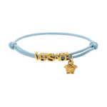 Versace nahast Medusa disainiga elegantne messingist k&auml;ev&otilde;ru naistele Sinine 1022953-1A00637 F,Blue