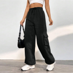 Naiste Basic Multi Pocket Strap elastne v&ouml;&ouml;koht Sport Straight Guard p&uuml;ksid S must