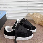 Niche must tahvelkingad ins trendikad kevadised uue tudengi peo spordi vabaaja leivakingad 35【foot length 22.5cm】 must