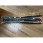4 tk mustad v&auml;limised aknaklaasi kummid Hyundai IX35 82210-2S000 2010-2015 jaoks 95cm 93cm Ilmastikukindel tihend Tucson LM 2nd jaoks IX35 4 pieces black