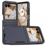 Tugevast materjalist Armor OTT-BOX telefoni&uuml;mbris Motorola Moto Razr 70 60 50 Razr 2026 2025 jaoks Tugevdatud p&otilde;rutuskindel kaitseriba Kate Moto Razr 2025 sinine