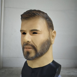 Realistlik lateksist mehemask Chris Hemsworth kuulsuse mask Halloweeni karnevali kost&uuml;&uuml;mipidu peokleit t&auml;iskasvanute nalja peakate