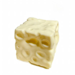6cm ruudukujuline simulatsioonijuustu squishy m&auml;nguasi, aeglase taastumisega stressileevendav pigistatav m&auml;nguasi, squishy v&auml;ike lastele, Trousse Kawaii laiskloom