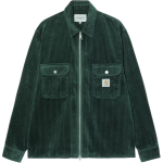 Carhartt WIP FW25 Reynold S&auml;rgajakk Ruudukujuline Silt Kahesuunaline T&otilde;mblukk N&ouml;&ouml;pkinnitus Rinnatasku Mugav Pikkade Varrukatega Jakk Meeste jakid I036049-05A-02 S