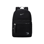 Nike 3Brand Pol&uuml;ester Seljakott Tavaline Unisex Metallik H&otilde;be & S&uuml;simust N32533103GS-003 black