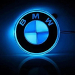 Valgustatud LED BMW Logo Embleem Valgustusega Esiosa Kapott Tagumine Pagasiruum Embleem 82mm Sobib BMW E30 E46 E60 F10 F30 G20 M-seeria Autode Stiil blue