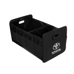 Auto pagasiruumi korraldaja hoiukott Kokkupandav korrastuskarp V&otilde;tmehoidja Toyota Camry CHR Yaris Aygo RAV4 Prius Prado Alphard Corolla WY0 jaoks black