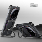 Magnetiline Metallist Soomus Eemaldatav Raamita &Uuml;mbris Xiaomi 17 ultra jaoks Objektiivi Kaitsega Kaitseriba &Uuml;mbris Xiaomi 17 Ultra must