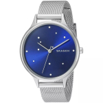 SKAGEN Anita Terasv&otilde;rk Kvarts Naiste K&auml;ekell Naiste Kvarts K&auml;ekell Roostevaba Teras Nailon Mineraalklaas 30m 34mm SKW2391 h&otilde;be