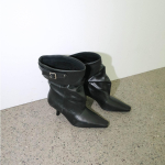 Kitsad Mitmek&uuml;lgsed Vabaaja Mood Mugavad Volditud Karusnahksed Naiste Retro Ni&scaron;iklambriga L&uuml;hikesed L&auml;&auml;ne Saapad 38 black