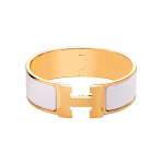 HERMES Clic H K&auml;ev&otilde;rud Naistele Valge Kuld H300001F-31 PM beige