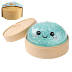 Hiiglaslik S&auml;tendav Pelmeen Squishy Antistress Suur Pigistatav M&auml;nguasi Pelmeen Stressileevendus Aurutatud Sai Pehme Sensoorne Baozi Fidget blue