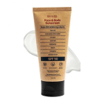 Looduslik Mineraalne P&auml;ikesekaitsekreem SPF50+ Veiseliharasva ja Tundlikule Nahale Veekindel Matt Viimistlus 85g