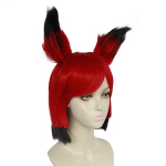 Hazbin Cosplay Hotel &Uuml;htne ALASTOR Kost&uuml;&uuml;m T&auml;iskasvanud Mehed Halloweeni Jakk P&uuml;ksid Kost&uuml;&uuml;mid Punane &Uuml;likond Anime XXXL red
