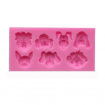 3D Koer Silikoon Fondant Seep Vorm Kommid Kondiitritooted Vorm &Scaron;okolaadi k&uuml;psetusvormi Koogi kaunistus