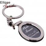 Loominguline isetehtud metallist pildiraam fotohoidik, auto v&otilde;tmehoidja ripats, kingitud v&otilde;tmehoidja one size