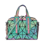 Moodne naiste k&auml;ekott &Otilde;lakott Helendav messenger kotid Geomeetria Crossbody kott Suure mahutavusega 1 must