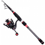 1,8&ndash;3,0 M teleskoop&otilde;ngeritv 13+1BB spinningrulliga kalastustarvete komplekt merevee magevee jaoks 1.8M rod&1000 Reel