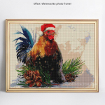 Teemantmaaling Loomade mosaiik T&auml;is&uuml;mmargused kivid 5D DIY Teemanttikandid 20X30CM