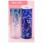 Quicksandi multifunktsionaalne silindriline pliiatsikarbis kooli kirjatarvete pliiatsihoidja kalkulaator 20.3x7.1cm