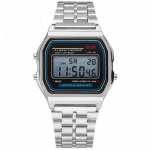 LED digitaalne randmekell Ultra &otilde;huke vabaaja randmekella kalender meestele, naistele