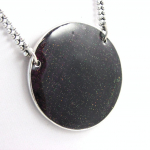 NOA [G5914] - Collier Cr&eacute;ateur 'Nora' rouge fonc&eacute; punane