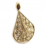Les Tr&eacute;sors De Lily [L1276] - kullatud  Carmeni  ripats - 26x22 mm kuld